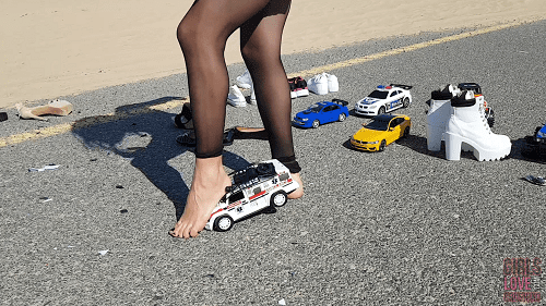 Anastasija 76 - Many Cars under my Shoes Part 5/9